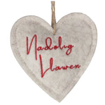 Addurniadau Ffelt Nadolig Cymru