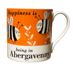 Happiness is Being in Abergavenny Mug