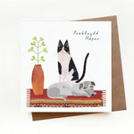 Penblwydd Hapus Greeting Card