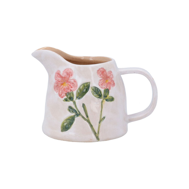 Meadow Blue Flower Stoneware Milk Jug