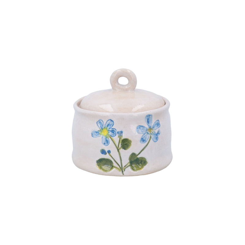 Stoneware Meadow Mini Storage Jar