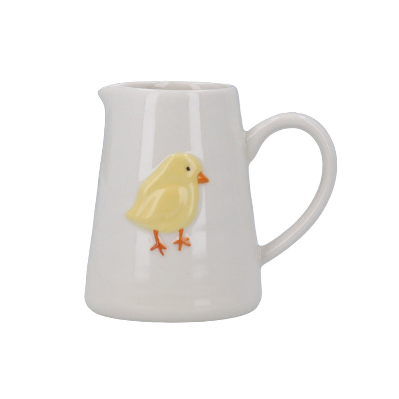 Stoneware Mini Chick Jug 8cm -