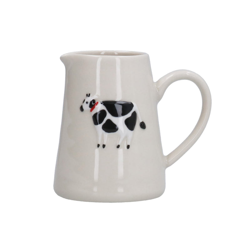 Stoneware Mini Cow Jug
