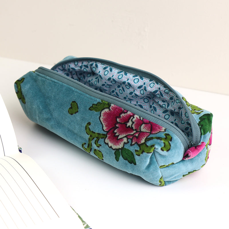 Velvet Brush Pencil Pouch