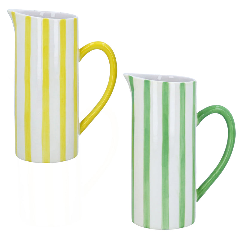 Striped Jug