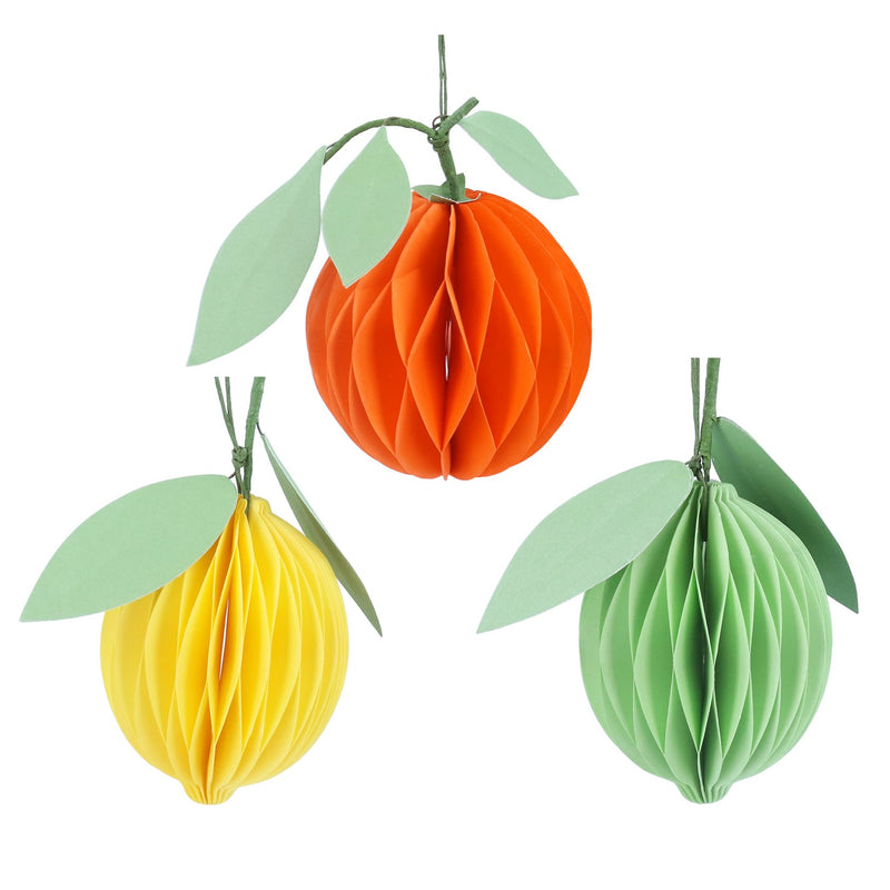 Paper Citrus Decoration