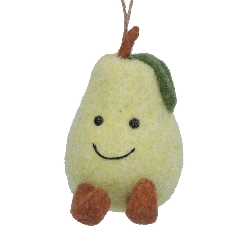 Mixed Lemon Wool Hanging Decoration