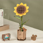 3D Wooden Flower