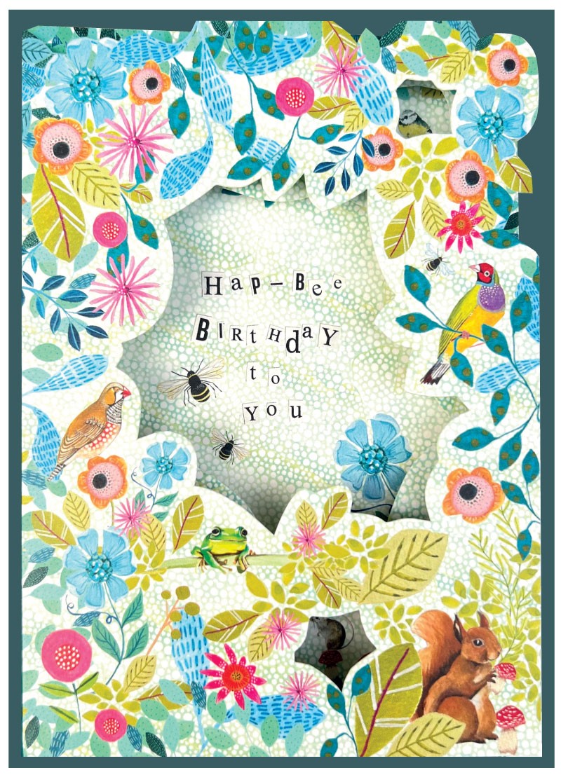 Alice's Garden hap-bee birthday to you