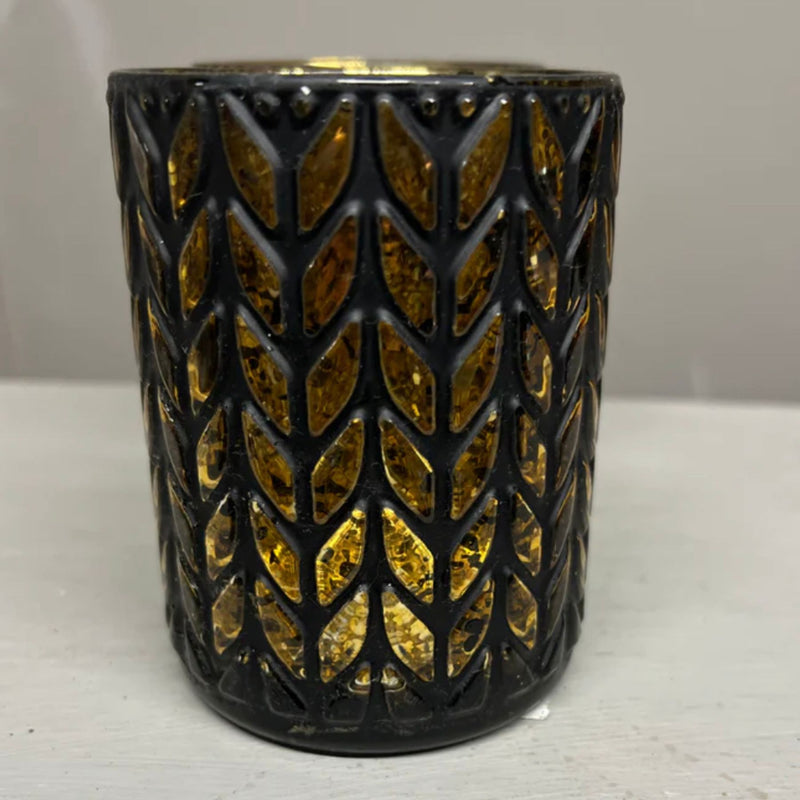 Black and gold Nite Lite Pot