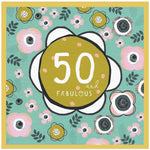 50th Birthday Card