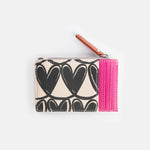 MONO LINKED HEARTS CARHOLDER COIN PURSE