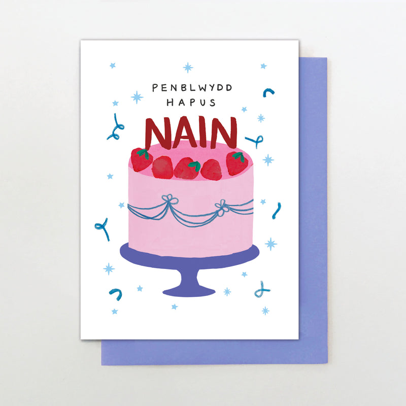 penblwydd hapus nain