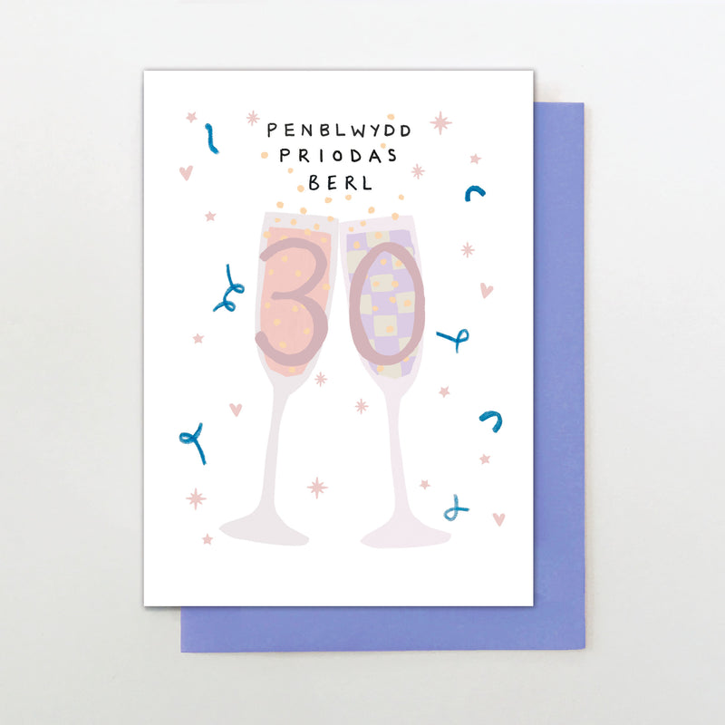 penblwydd priodas berl 30