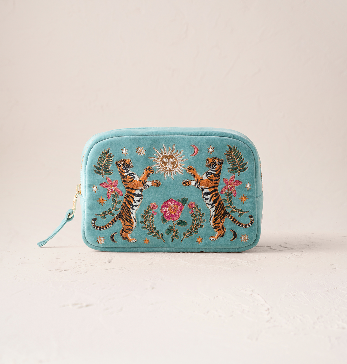 Elizabeth Scarlett Celestial Tigers Dusky Teal – thatslovelythat Elizabeth Scarlett Celestial Tigers Dusky Teal – thatslovelythat