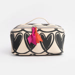 MONO LINKED HEARTS LARGE DIAGONAL WASHBAG