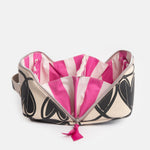 MONO LINKED HEARTS LARGE DIAGONAL WASHBAG