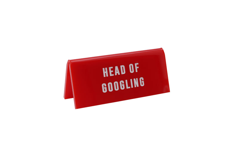 Desk Signs