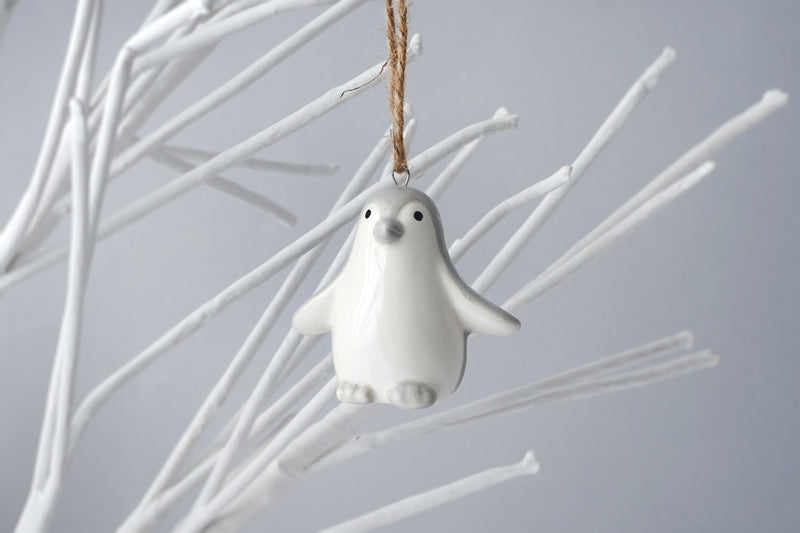 Ceramic Penguin Decoration