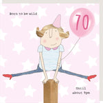 70th Birthday Card