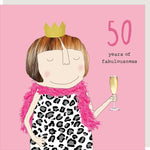 50th Birthday Card