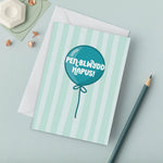 Penblwydd Hapus Greeting Card