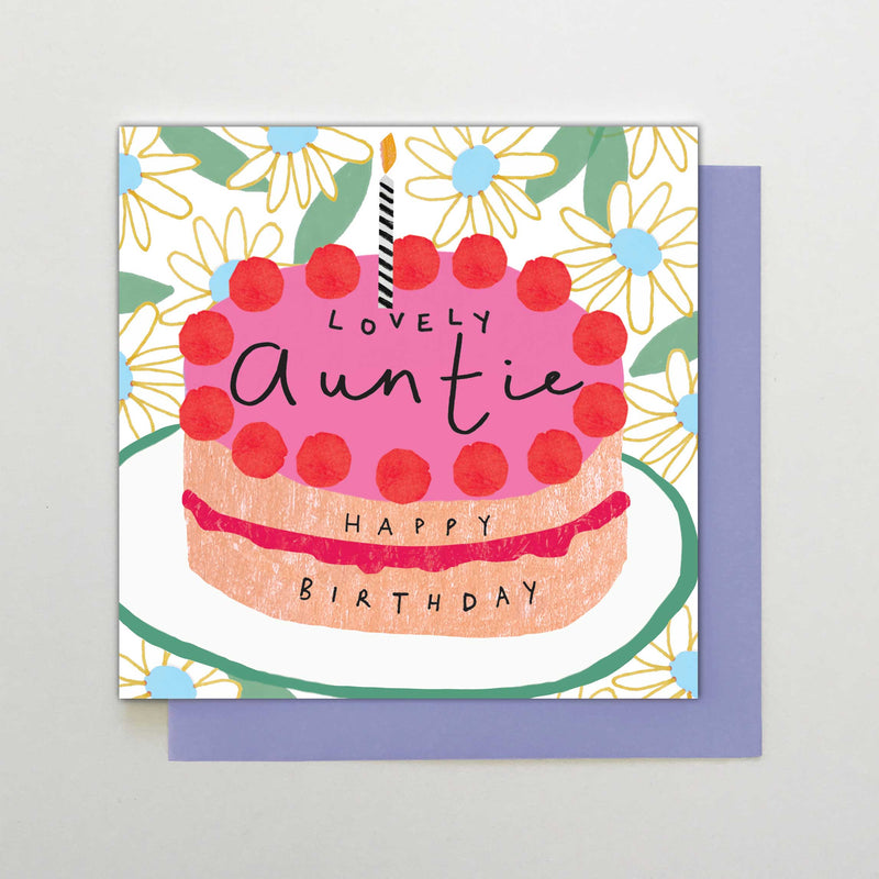 Auntie Birthday Card