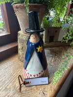 Ceramic Welsh Lady