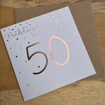 50th Birthday Card