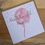 Penblwydd Hapus Greeting Card