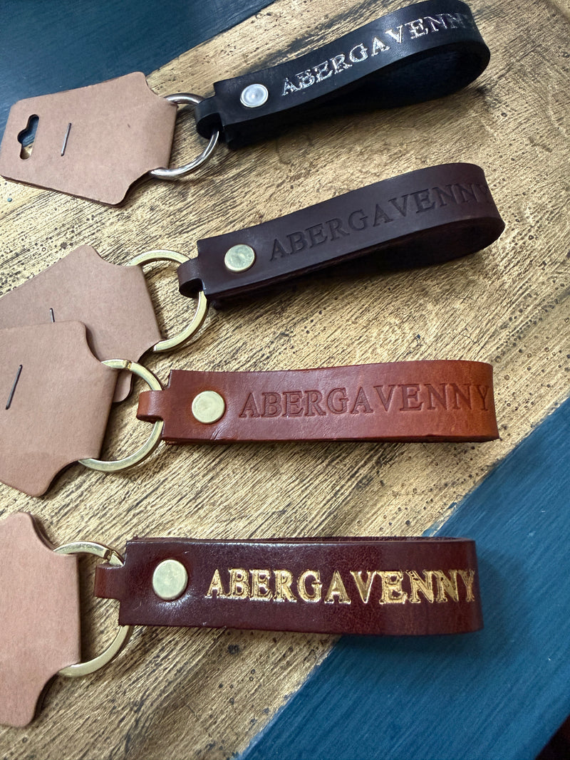 Abergavenny Leather Key Ring