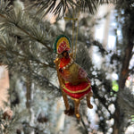 bird on throne decoration