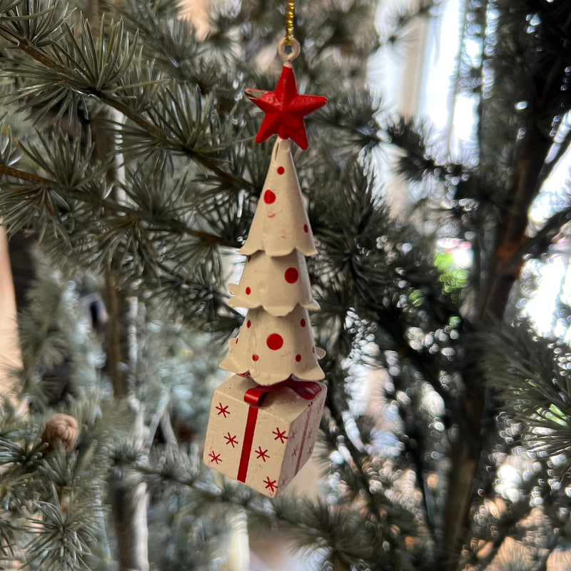 metal 3d christmas tree, tree decoration