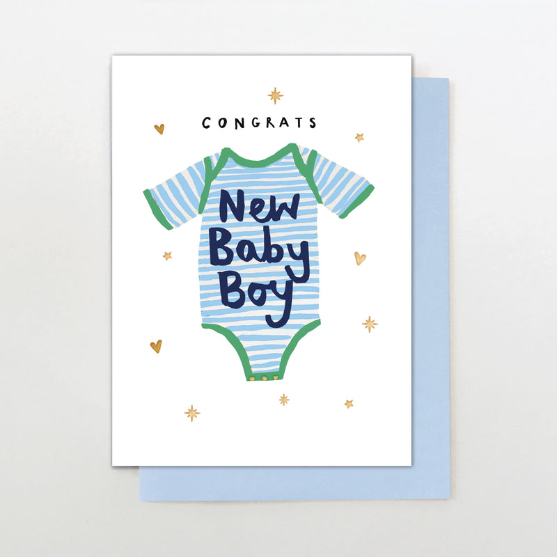 new boy babygrow