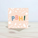 Penblwydd Hapus Greeting Card