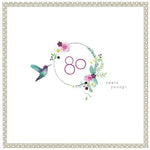 80th Birthday Card