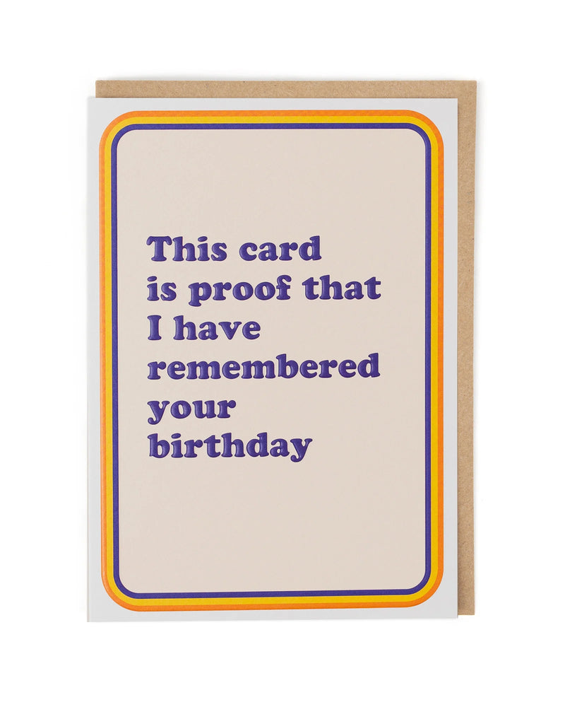 Cath Tate This Card is Proof Card