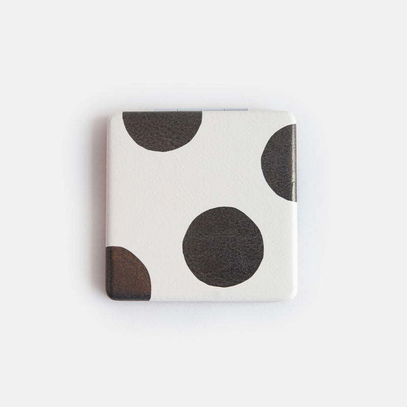 SCATTERED DOT SQUARE POCKET MIRROR