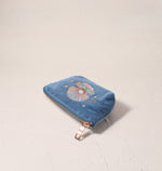 Elizabeth Scarlett Pearl Shell Dusky Blue Bags