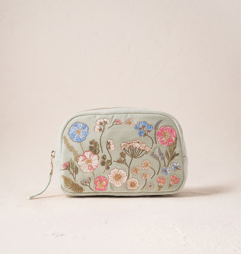 Elizabeth Scarlett Pressed Flowers Sage