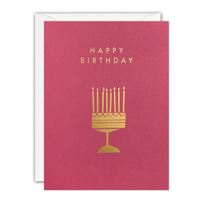 Happy Birthday Cake Card