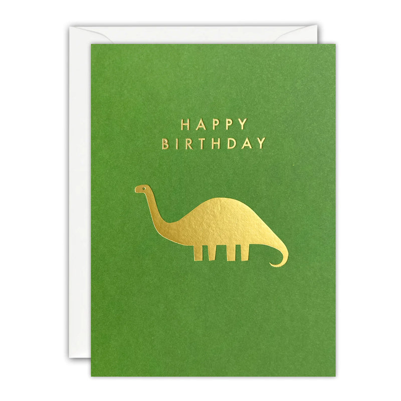 Happy Birthday Dinosaur Card