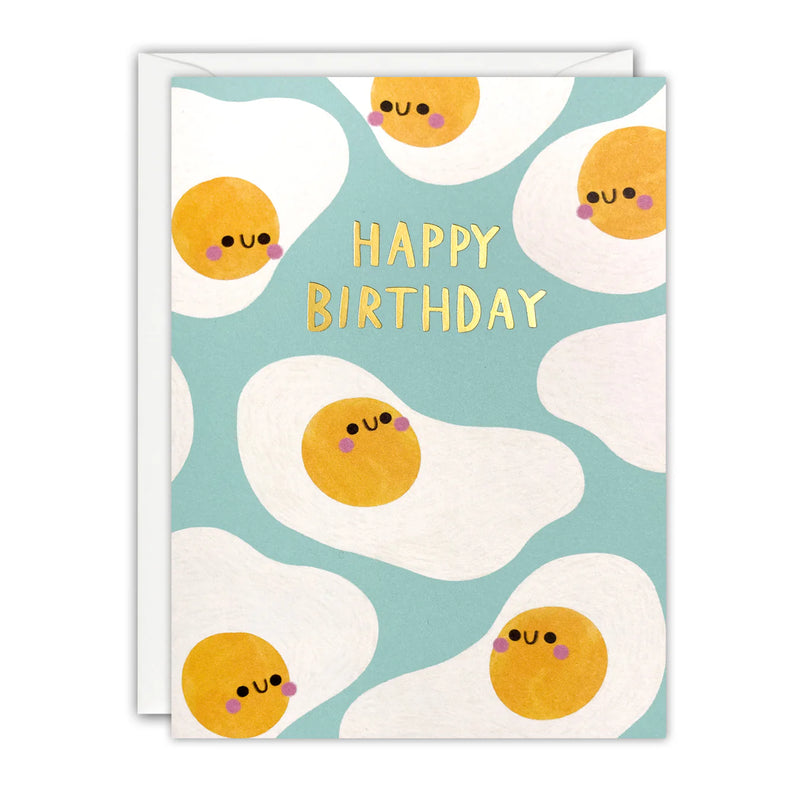 Happy Birthday Eggs Card