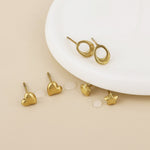 ICONS WATERPROOF EARRING SET - GOLD