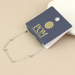DUSTY WATERPROOF BRACELET - SILVER