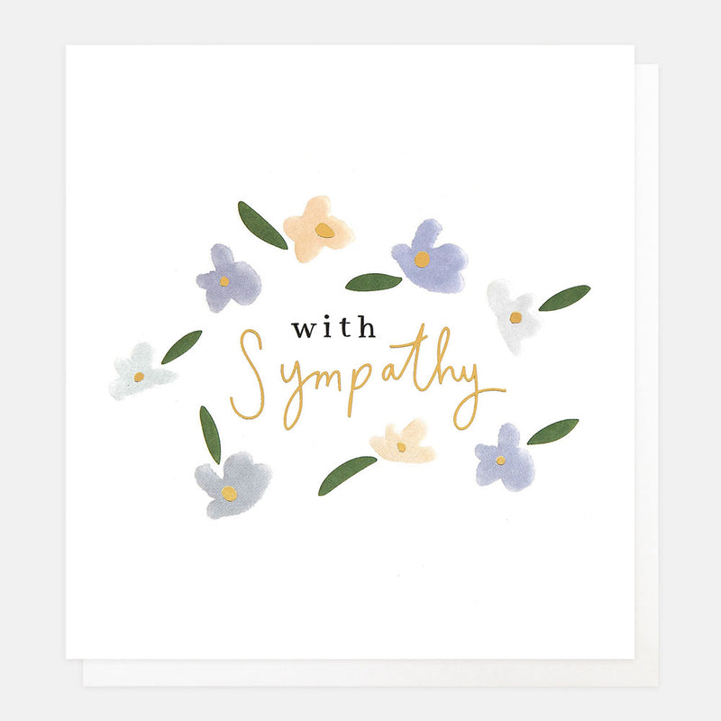 WITH SYMPATHY DITSY FLORAL