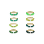 COLOURED MULTI PACK OF RINGS