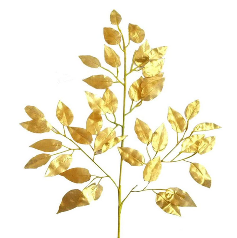 Gold leaf branch