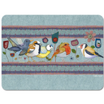 Stiched Birdie Coasters and Placemats