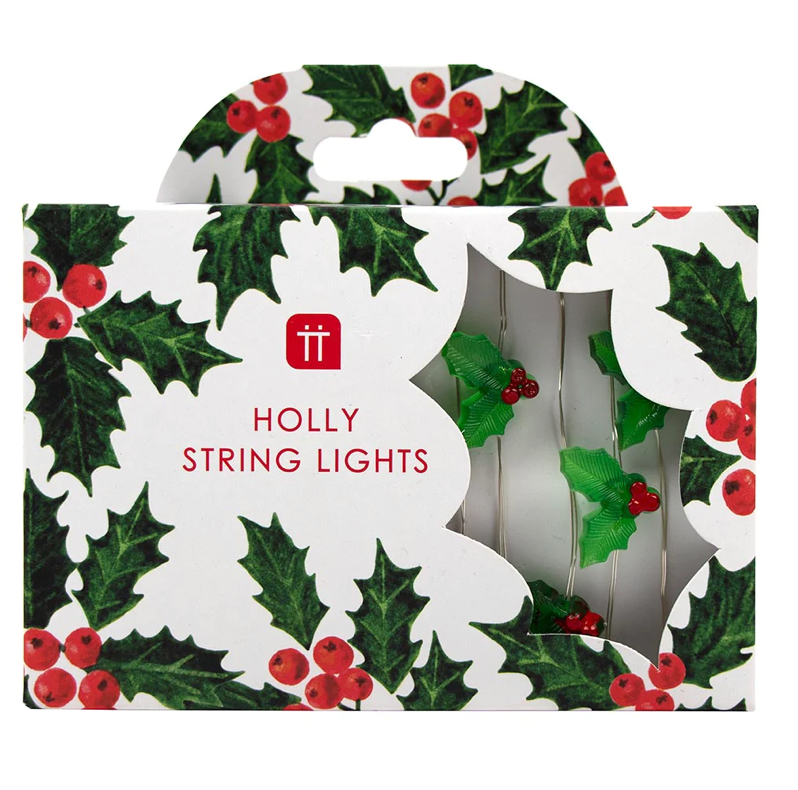 Holly String Lights